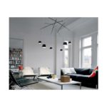 FISH di Ideal lux col. nero 6 luci led 37W