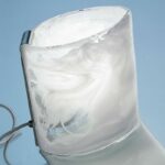 GALAXY LP lume in vetro di Murano montatura nikel