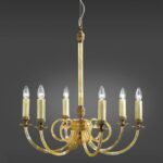 Italamp Lampadario 545/6 6x14 Ø 69 cm