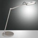 Fabas Luce Regina 3551-30-212 Lampada da scrivania con braccio orientabile Grigio