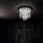 Affralux Plafoniera 2188 Tonda Con Cristalli Frangia Piccola 6 Luci