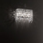 Affralux 2231 Applique Rettangolare Cristallo Frangia 3 luci