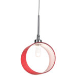 Ideal Lux Anello Rosso SP1 Lampada a sospensione