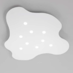 ICONE NUBES 9 Plafoniera grigia 40,5W led 3000K