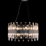 ZENNA sospensione di ILLUMINATI lighting 14L nickel