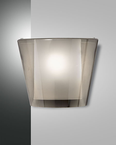 VIKI Applique di Fabas Luce fumè 3682-21-126