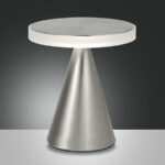 NEUTRA TAVOLO nikel satinato di Fabas Luce 3386-35-178 big
