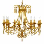 270 Lampadario 10 luci d.80 h.70 Passeri international