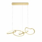 BIAS di Redo Group Sospensione in tre colorazioni LED 90W L.1300