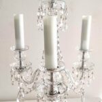 325017 Candeliere in cristallo di Boemia di Marino Cristal 3 luci