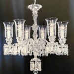 115187 Lampadario in cristallo di Boemia di Marino Cristal 6 luci