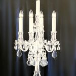 325052 Candeliere in cristallo di Boemia di Marino Cristal 5 luci