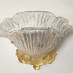 ITALAMP applique art.72 APG Murano decoro cristallo graniglia mont. oro RS7