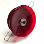 6725/F di Porreca Faretto da incasso  vetro rosso 12V