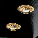 VE 856 Faretto da incasso in ottone dorato Masiero Emmepi light