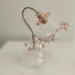 Vivaldi P1 Lusso Lume di La Murrina in cristallo dec. rosa 1 luce E.14