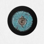 104 Plafoniera Spot La Murrina decoro graniglia verde 12V max 50W