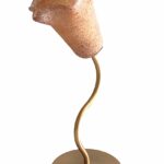 Arlecchino Lume di La Murrina vetro scavo ambra