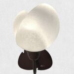 Magia applique di Lipparini mont. ruggine vetro scavo