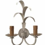 10.70 Applique Lotti dec. decapè 2 luci E.14