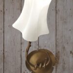 KIM applique di Lotti dec. oro vetro scavo 1 luce E.14