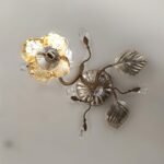 329 Applique/Plafoniera di Marotta 1 luce G.9 vetro Murano