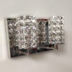 Marino Cristal Boheme 30211 parete 2xG9 cromo cristallo