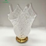 Macramè di La Murrina lampada da tavolo vetro Murano bianco 1 luce E.14