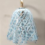 Macramè di La Murrina lampada da parete vetro Murano azzurro 1 luce E.14