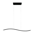 LIL WAVE SOSPENSIONE 1 LUCE NERO 24W 3000/4000K - immagine 6