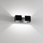 Applique Graffa Isyluce 924PB LED 10W 3000K nero