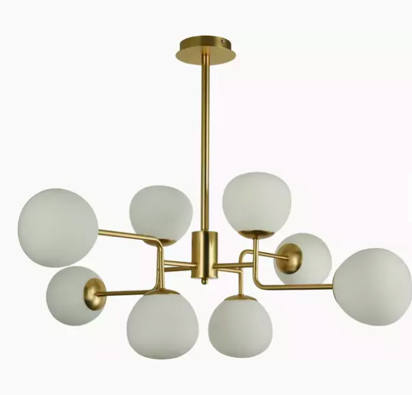 Maytoni Erich lampadario oro satinato 8xE14