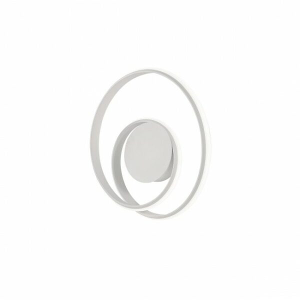 Torsion applique/plafoniera bianco opaco 27w 3000k