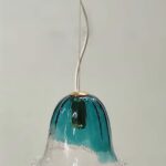 Sospensione 691 S20 verde acquamare di La Murrina in vetro di Murano 1xE14