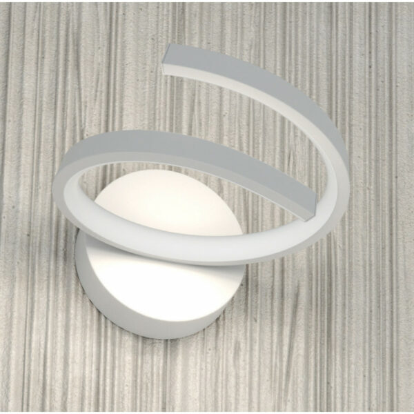 Tornado applique di Top Light 116/A- bianco