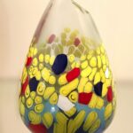 Tormaline Lume di La Murrina decorato con Murrine vari colori 1 x MAX 60W E14