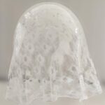 Solo vetro di Murano senza montatura Macramè S20 bianco di La Murrina con foro per E14