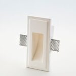 823 faretto Isyluce in gesso, incasso a scomparsa gu10 220v