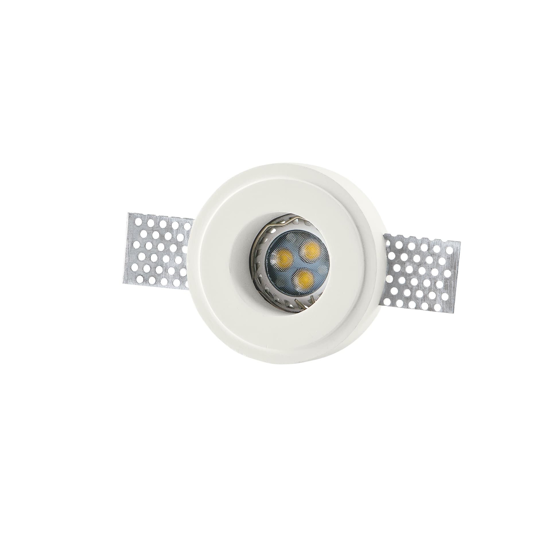 832 faretto Isyluce di gesso da incasso a soffitto a scomparsa gu10 220v