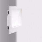 844 faretto Isyluce in gesso, incasso a scomparsa gu10 220v