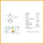 811 faretto Isyluce quadrato di gesso da incasso a soffitto a scomparsa gu10 220v - immagine 6