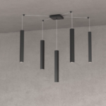 Square Tube Lampada a Sospensione di Top Light 1173/S5 in diverse colorazioni