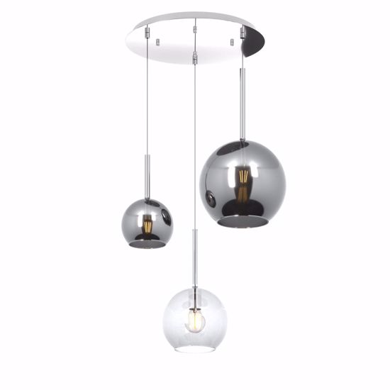 Future Sospensione di Top Light 1155/S3 mix 3 luci base tonda in diverse colorazioni