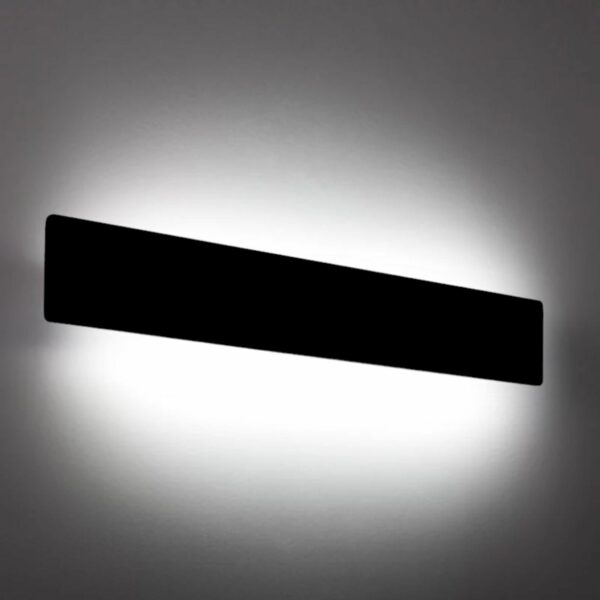 Zig Zag Applique da parete di Ideal Lux LED 23W d.53 3000K Nero