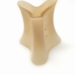 Solo vetro per serie KIM di Lotti decoro scavo ambra