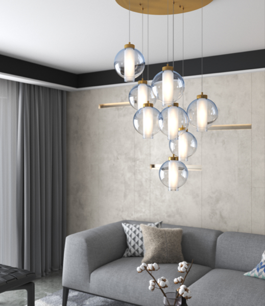 1215/S8 Sospensione di Top Light in diverse finiture
