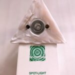 Faretto da incasso in vetro di murano LA MURRINA trinagolare rosa GU.10