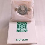 Faretto da incasso in vetro di murano LA MURRINA quadrato rosa GU.10