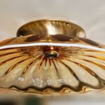 Eros Plafoniera di La Murrina Ambra con Montatura oro satinato