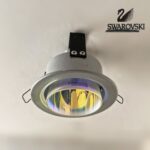 Diona faretto da incasso di Swarovski teiltrasparente